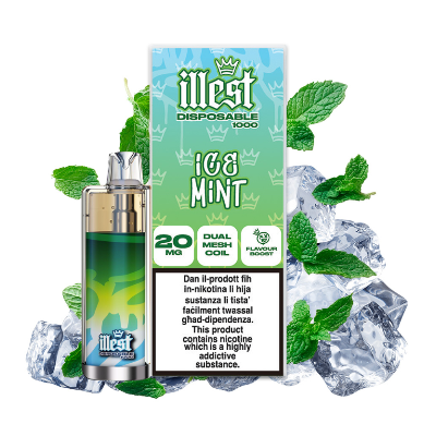 Illest 1K Vape Ice Mint