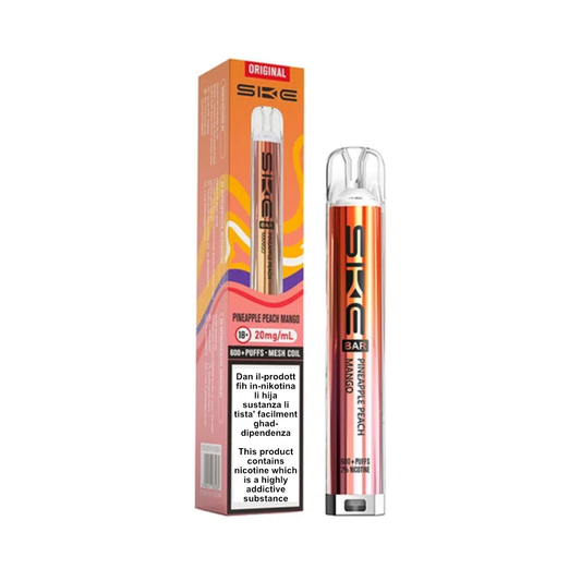 Crystal Bar Pineapple Peach Mango 600 Puff