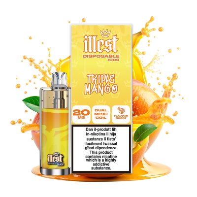 Illest 1K Vape Triple Mango