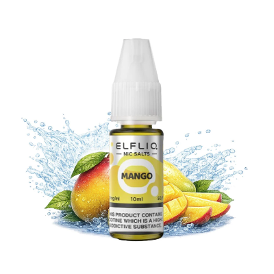 ELFLIQ E-Liquid Nic Salt 10ml 20mg - Mango