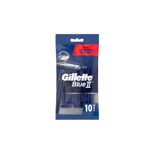 Gillette Blue II Disposable Razors x 10