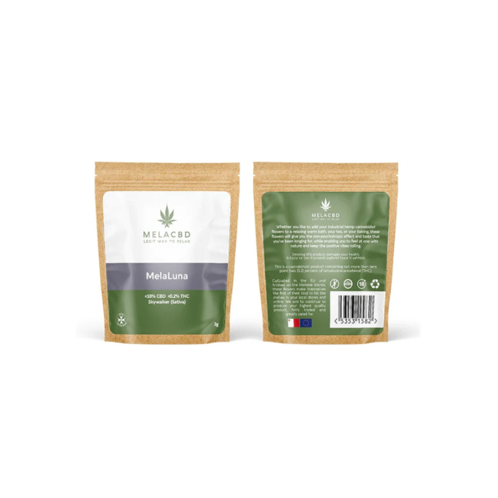 MelaCBD Flower Baggy (3g) - Luna