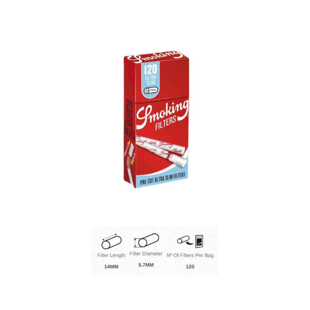 Smoking Ultra Slim Filter Tips