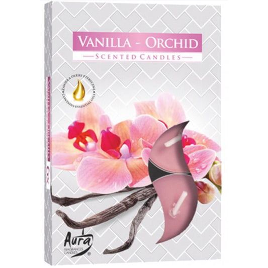 Tealight Scented Vanilla Orchid - Pack
