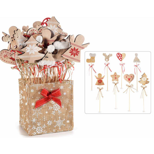 Wooden Decoration on a Stick